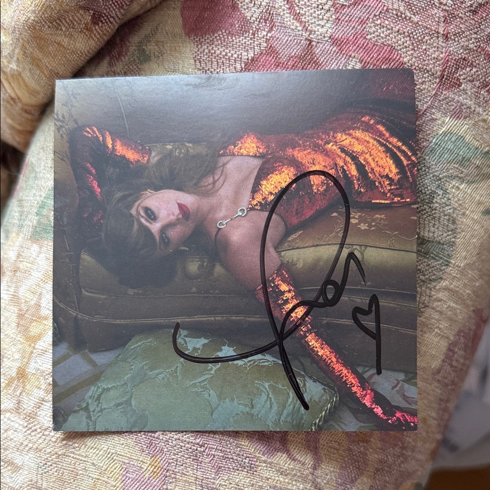 Autographed The Life Of a Showgirl + CD